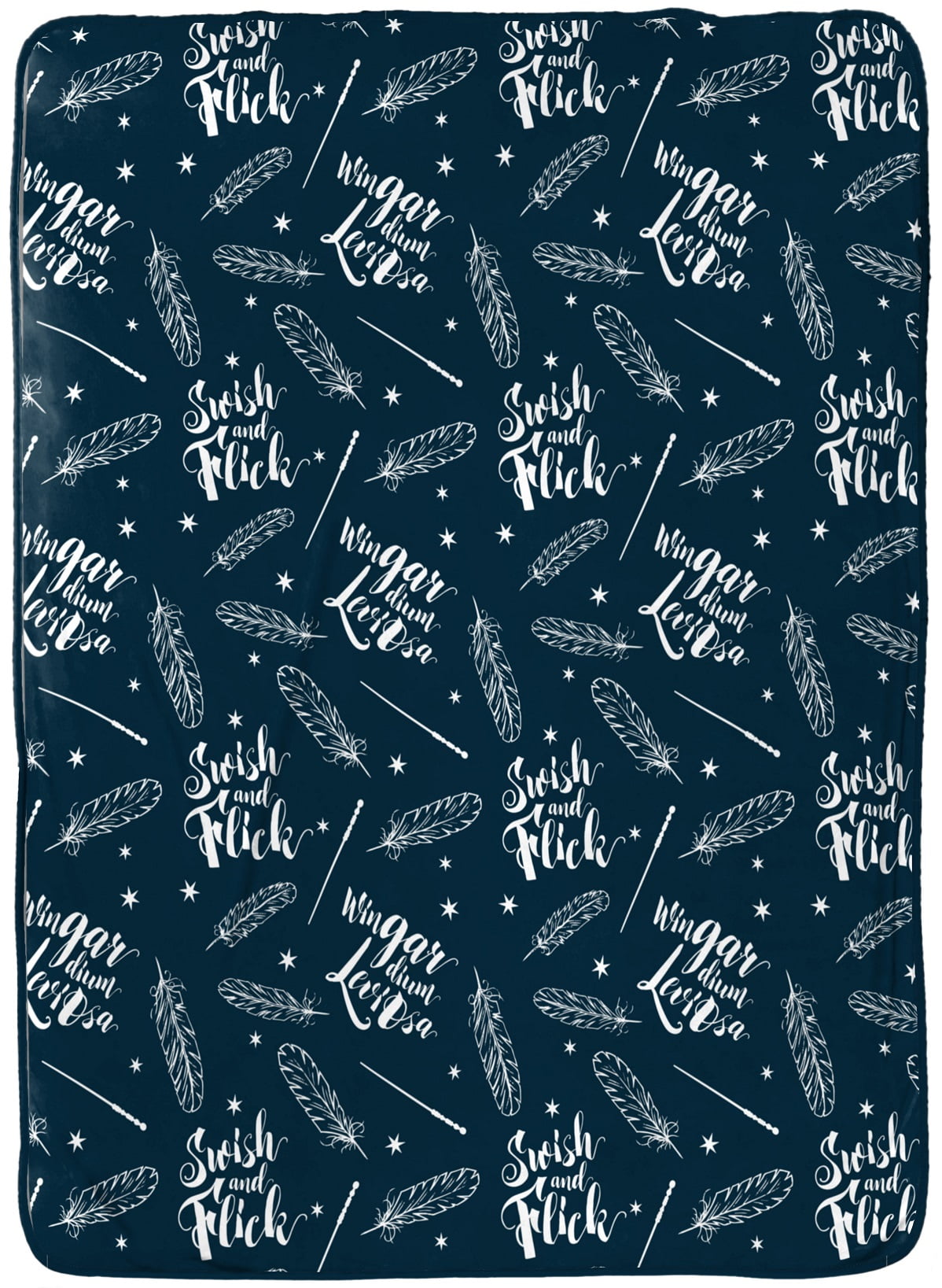 Harry Potter Quills and Spells Blanket