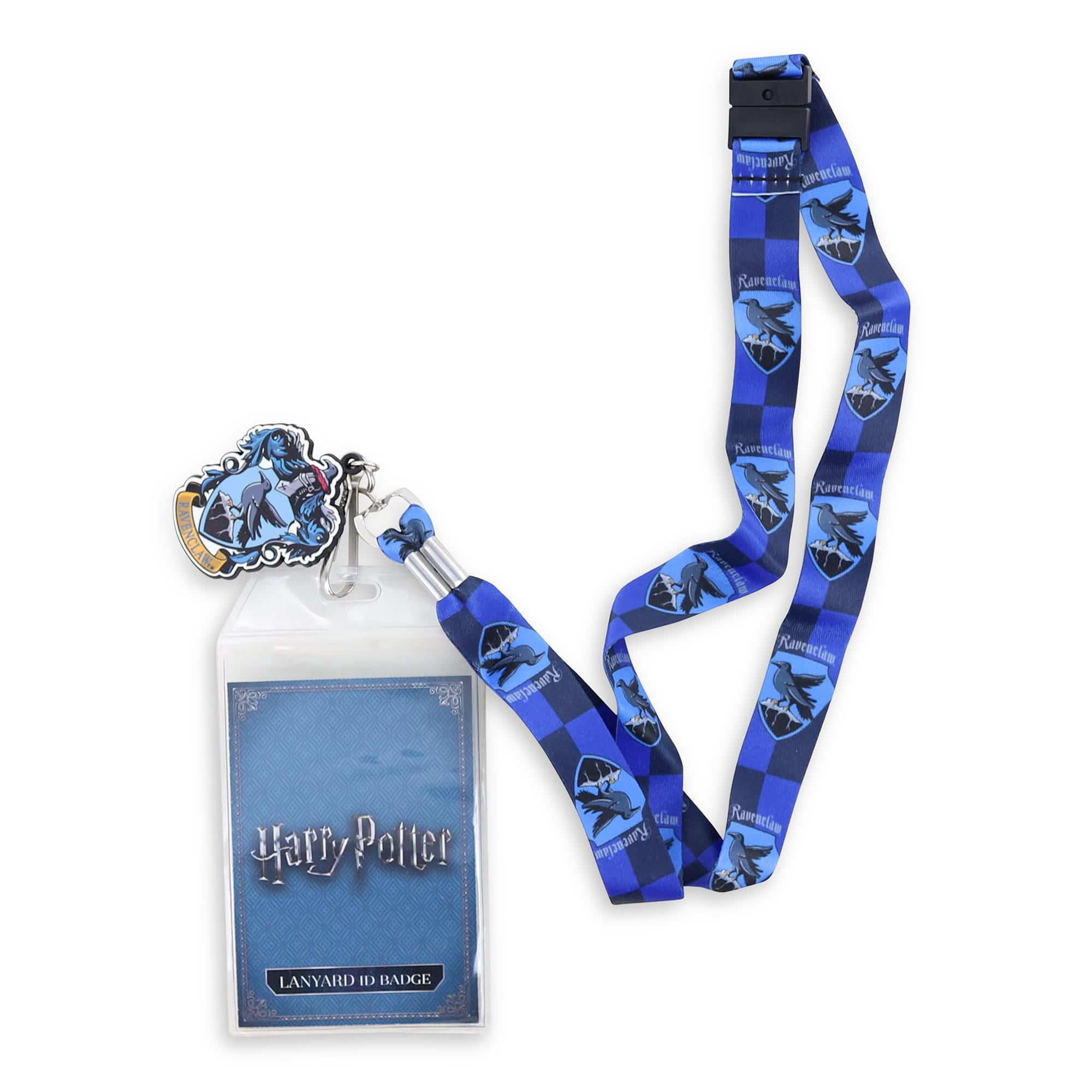 Harry Potter Ravenclaw 22-Inch Lanyard With ID Badge Holder and Crest Charm  