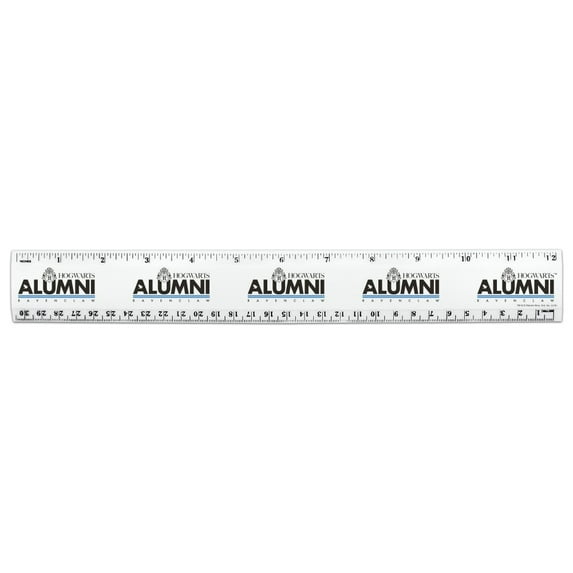Harry Potter Ravenclaw Alumni 12 Inch Standard and Metric Plastic Ruler