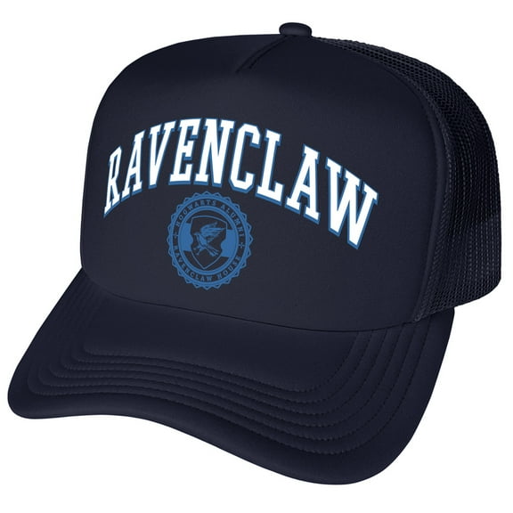 Harry Potter Ravenclaw Athletics Foam Snapback Trucker Hat - Unisex for Men and Women