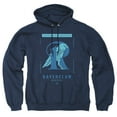 thumbnail image 1 of Harry Potter Ravenclaw Clever and Creative Adult Pull-Over Hoodie, Navy, Small, 1 of 5