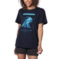 thumbnail image 1 of Harry Potter Ravenclaw Clever and Creative Women's Loose T-Shirt, Navy, Large, 1 of 5