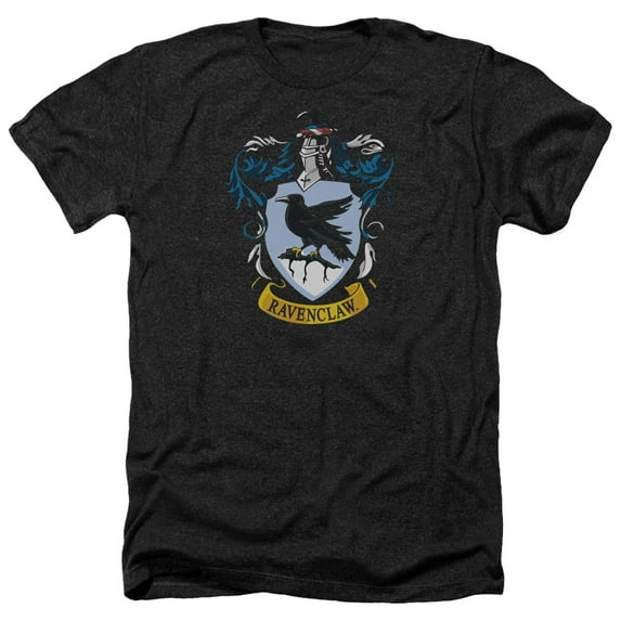 Harry Potter - Ravenclaw Crest - Heather Short Sleeve Shirt - Large