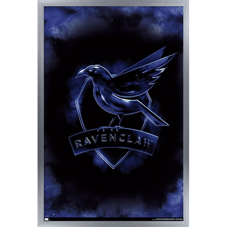 Harry Potter - Ravenclaw Crest Magic Wall Poster, 22.375 x 34, Framed 