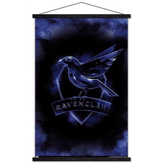 Harry Potter - Ravenclaw Crest Magic Wall Poster with Magnetic Frame, 22.375" x 34"