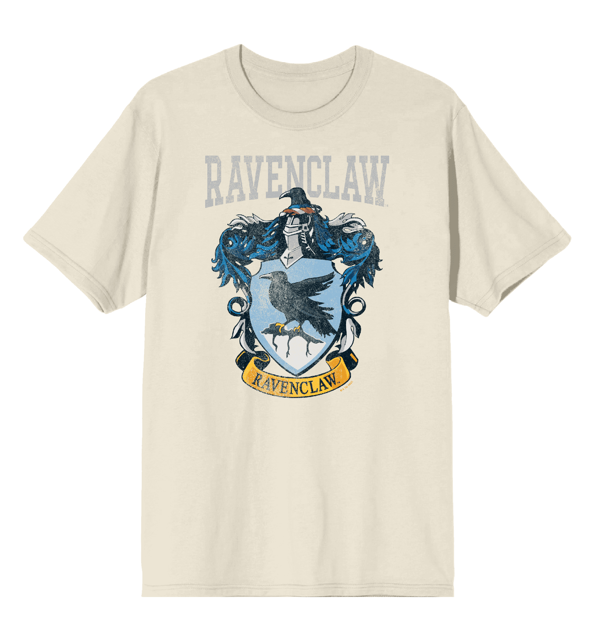 Harry Potter Ravenclaw Crest Men's Short Sleeve Tee-3XL