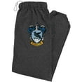 thumbnail image 1 of Harry Potter Ravenclaw Crest Unisex Jogger Sweatpants for Men and Women, Charcoal Heather, Large, 1 of 1