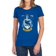 thumbnail image 1 of Harry Potter Ravenclaw Crest Women's T Shirt, Royal, 2X-Large, 1 of 6