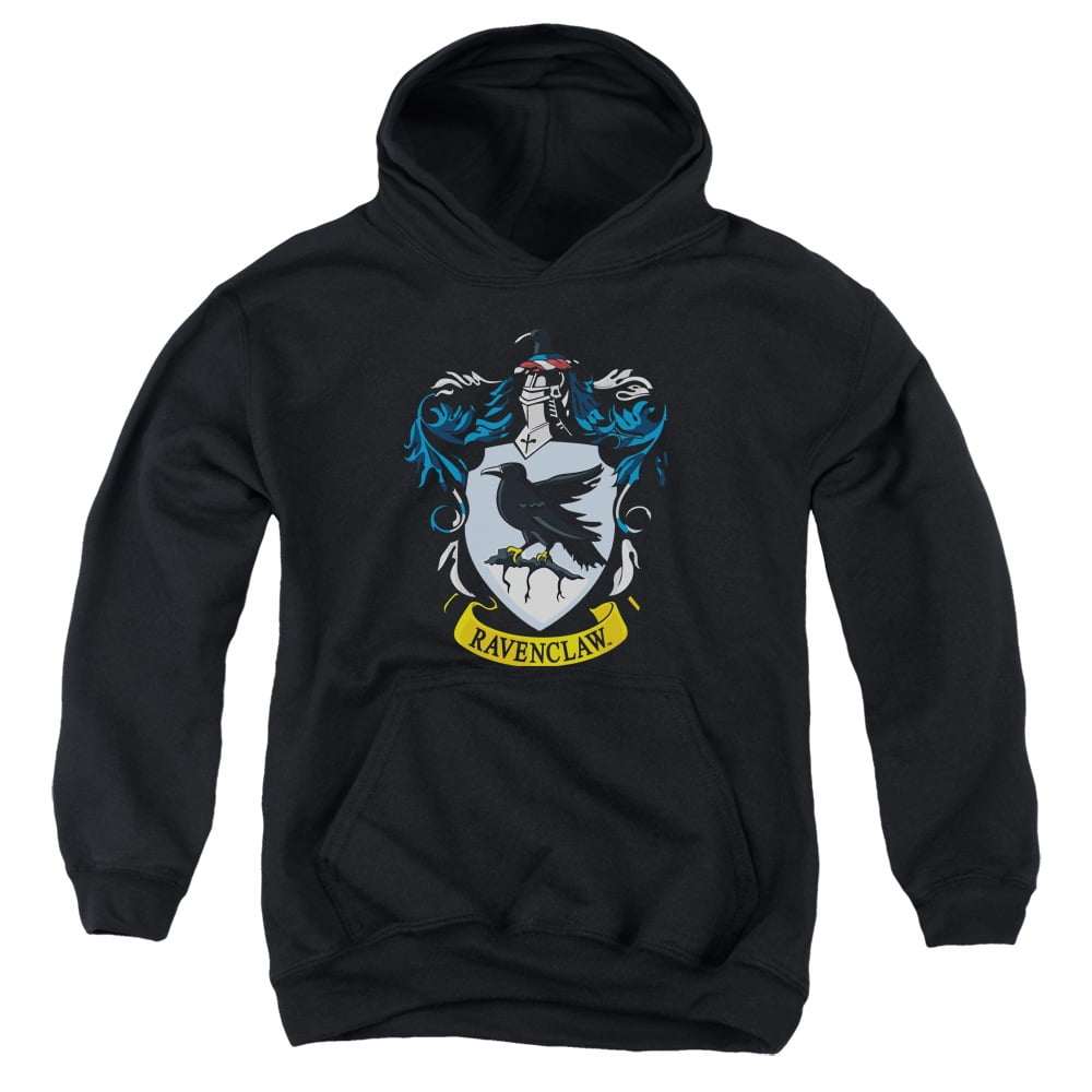 Harry Potter - Ravenclaw Crest Adult Pull-Over Hoodie by Brand A - Pixels