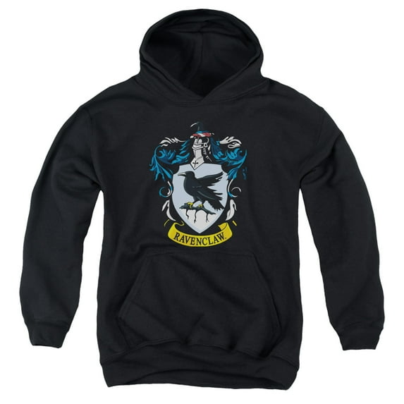 Harry Potter - Ravenclaw Crest - Youth Hooded Sweatshirt - Medium