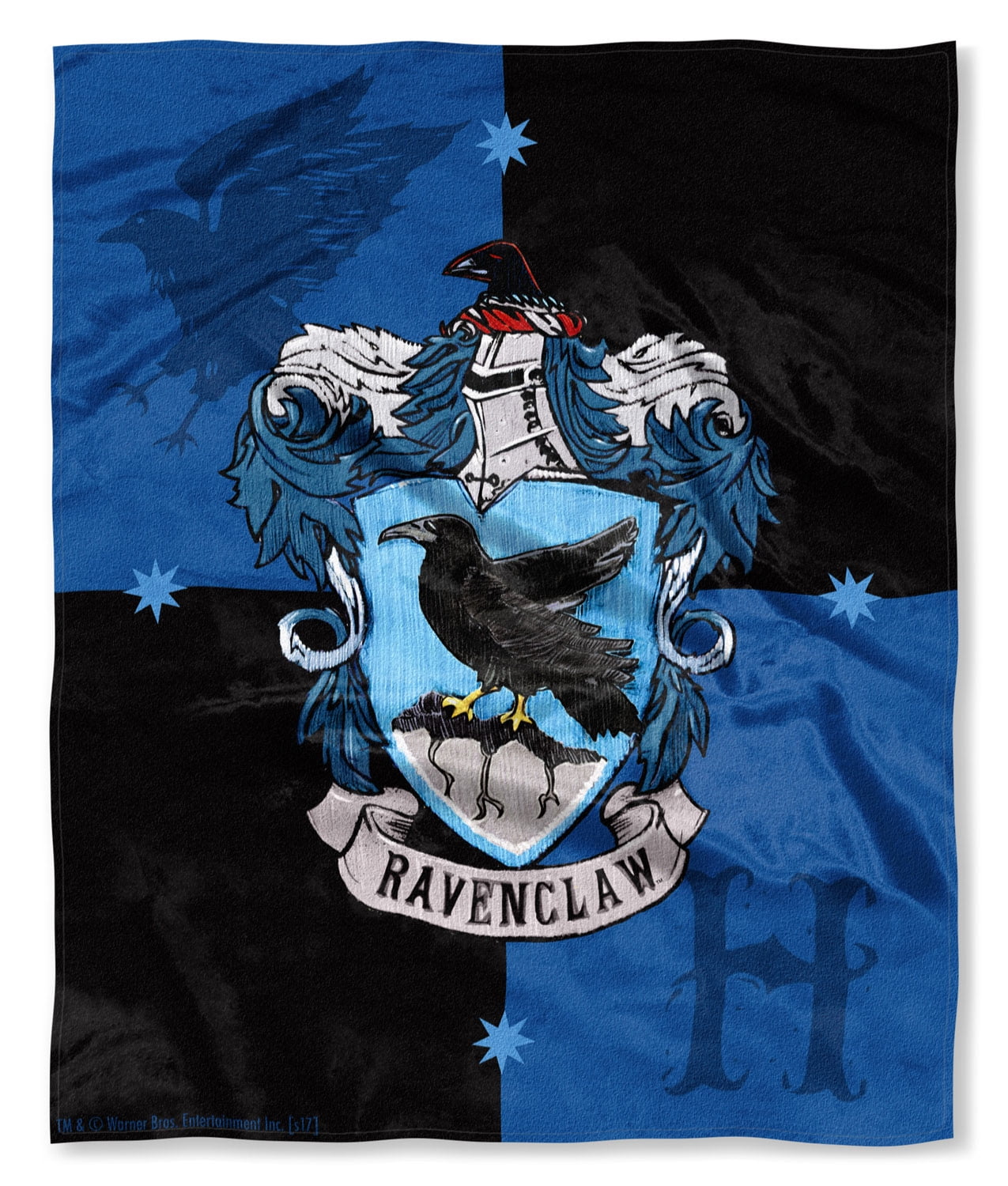  Harry Potter Ravenclaw Plaid Sigil Officially Licensed Silky  Touch Super Soft Throw Blanket 50 x 60 : Home & Kitchen
