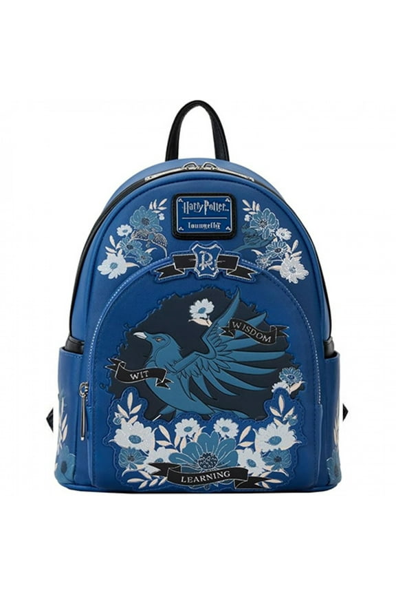 Ravenclaw House Floral Tattoo Mini Backpack 2024 Loungefly