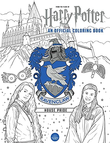 Pre-Owned Harry Potter: Ravenclaw House Pride: The Official Coloring Book: (Gifts Books for Harry Potter Fans, Adult Coloring Books) (Paperback) 1647224616 9781647224615