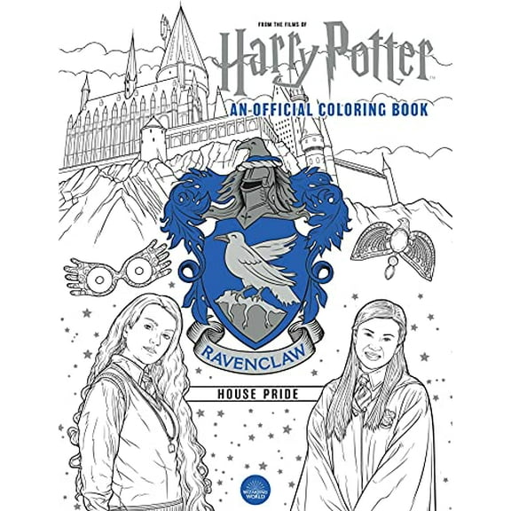 Pre-Owned Harry Potter: Ravenclaw House Pride: the Official Coloring Book : (Gifts Books for Harry Potter Fans, Adult Coloring Books) (Paperback) 9781647224615