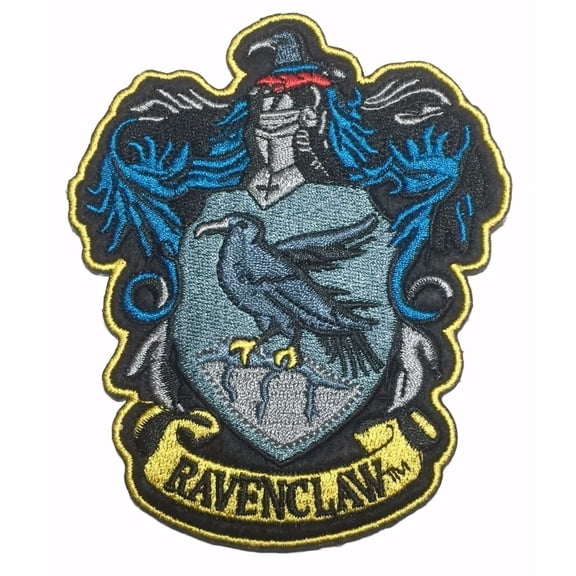 Harry Potter Ravenclaw Lg Version 3 1/2 " Wide Embroidered Patch