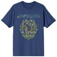 thumbnail image 1 of Harry Potter Ravenclaw Magical Moments Crest Women's Navy Blue Short Sleeve Crew Neck Tee-Medium, 1 of 3