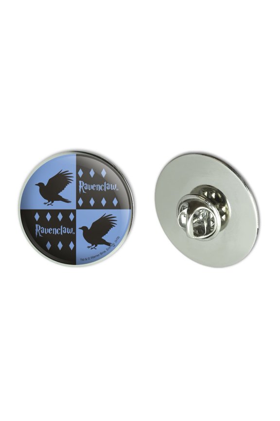 Harry Potter Ravenclaw Pattern Metal 1.1" Tie Tack Hat Lapel Pin Pinback
