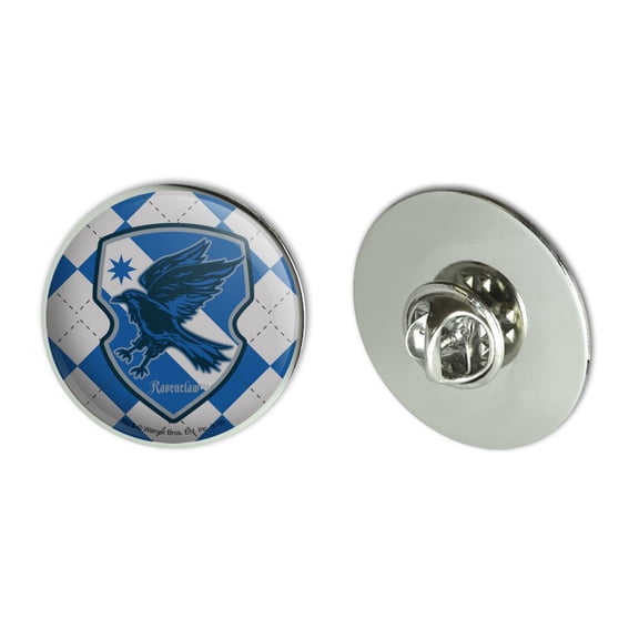 Harry Potter Ravenclaw Plaid Sigil Metal 1.1" Tie Tack Hat Lapel Pin Pinback