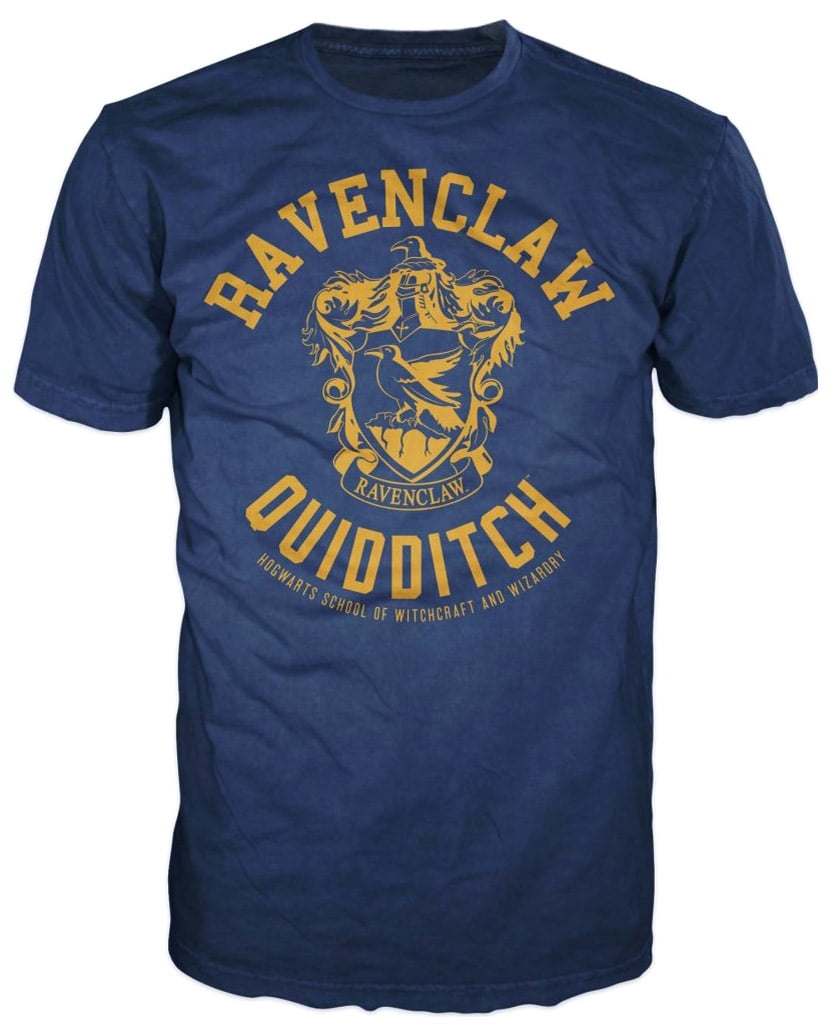 Harry Potter Ravenclaw Quidditch Mens Hogwarts T-shirt