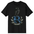 thumbnail image 1 of Harry Potter Ravenclaw Raven Men's Black T-shirt-3XL, 1 of 3