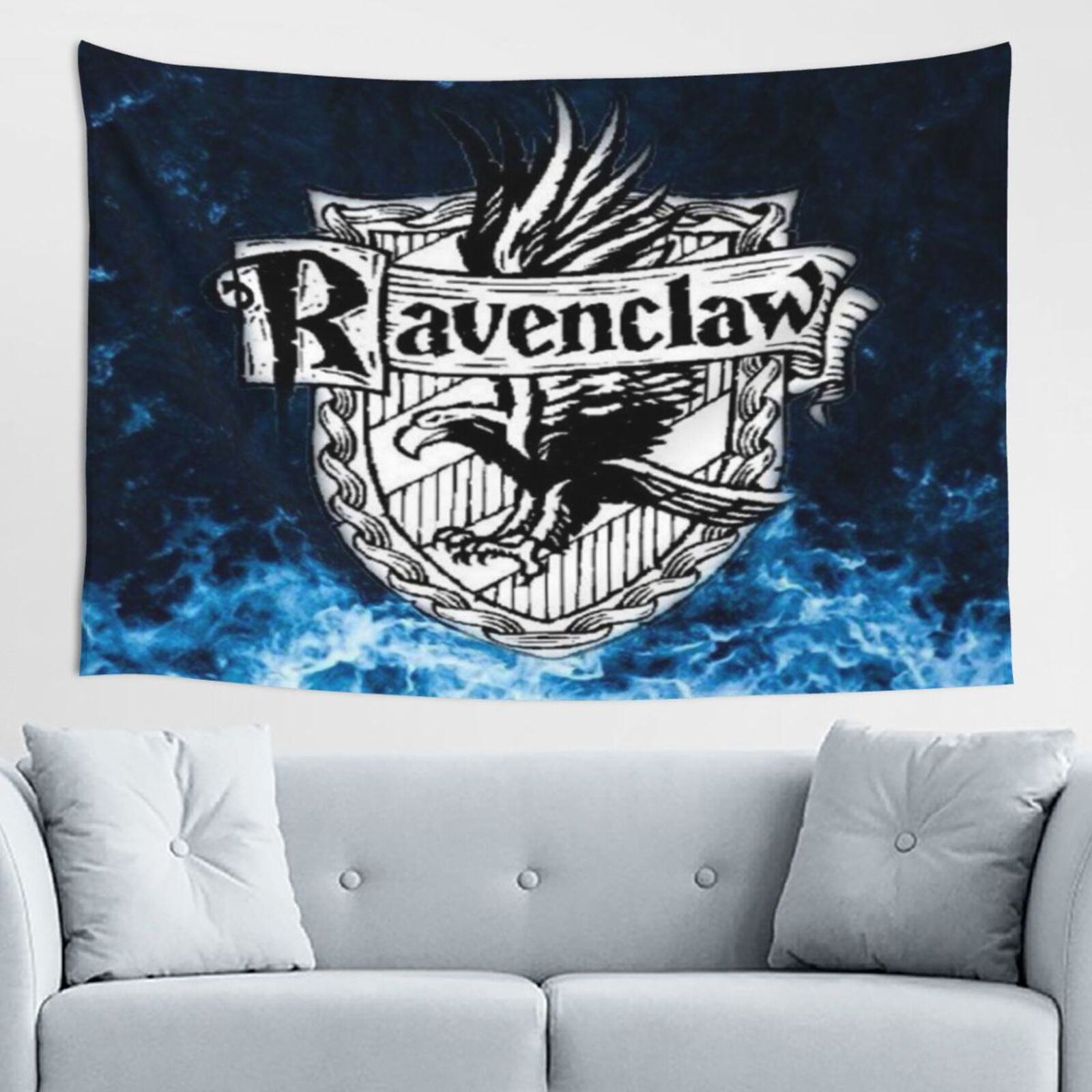 Harry Potter Ravenclaw Tapestry, Aesthetic Tapestries Wall Hanging for Bedroom Living Room