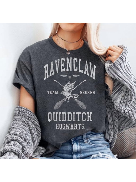 Harry Potter Ravenclaw Team Seeker Hogwarts Quidditch,Short Sleeve T-Shirt, Men's And Women's Graphic Tee 100% Cotton by TBun, Full Sizes S-5XL