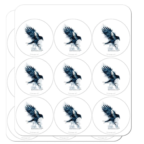 Harry Potter Ravenclaw Watercolor Crest Planner Calendar Scrapbooking Crafting Stickers