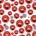 thumbnail image 1 of Harry Potter Ron Cute Chibi Character Premium Gift Wrap Wrapping Paper Roll, 1 of 5