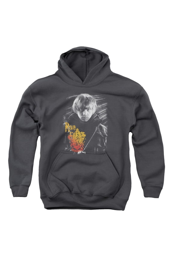 Harry Potter - Ron Portrait - Youth Hooded Sweatshirt - Medium