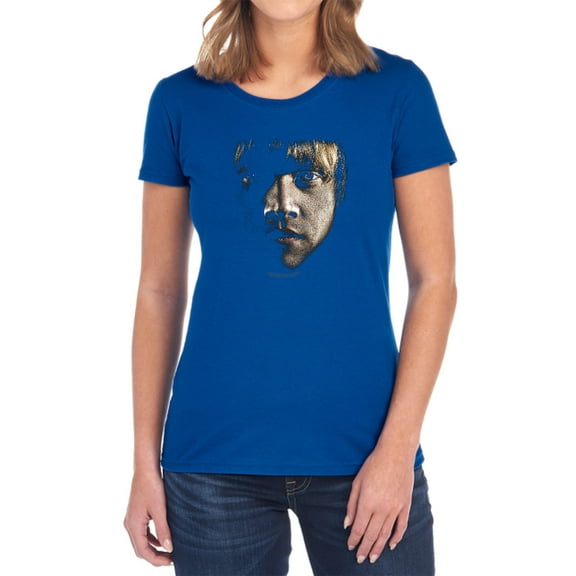 Harry Potter Ron Poster Head Women's T Shirt, Royal, 2X-Large