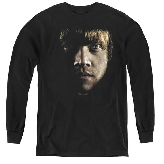 Harry Potter - Ron Poster Head - Youth Long Sleeve Shirt - X-Large