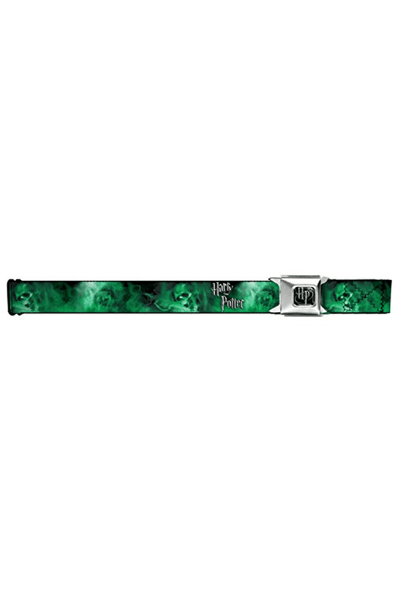 Harry Potter Seatbelt Belt - HARRY POTTER Smoke Skulls Black