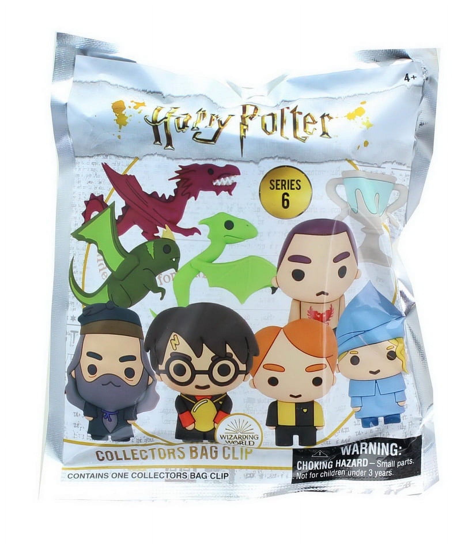 Harry Potter Series 6 Blind Bagged 3D Foam Figural Bag Clip | 1 Random - image 1 of 3