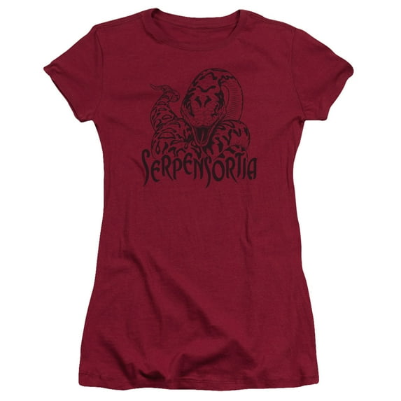 Harry Potter - Serpensortia - Juniors Teen Girls Cap Sleeve Shirt - Medium