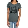 thumbnail image 1 of Harry Potter Serpensortia Women's T Shirt, Charcoal, Medium, 1 of 6