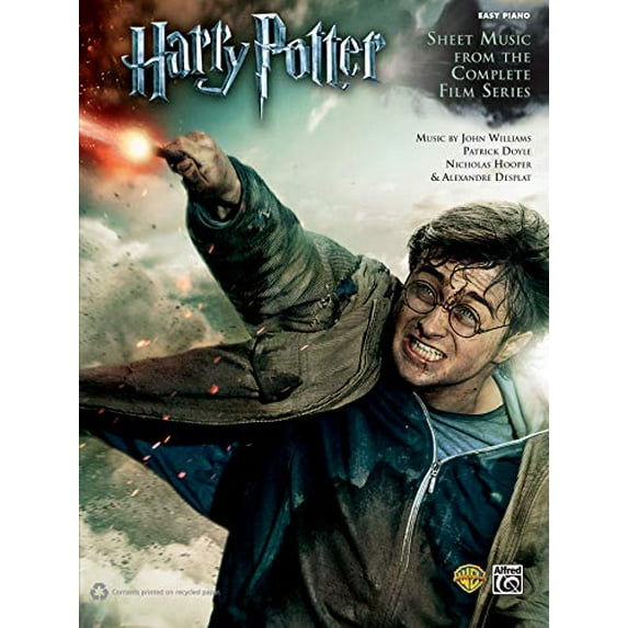 Pre-Owned Harry Potter -- Sheet Music from the Complete Film Series: Easy Piano (Paperback) 073908772X 9780739087725