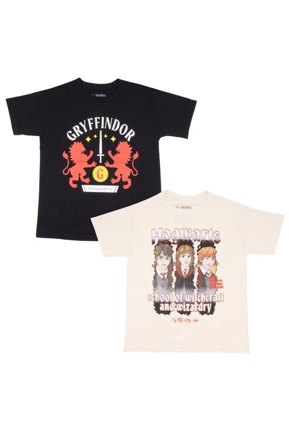 Short Sleeve T-Shirts for Boys 2-Pack, Boys Tees 2-Pack Bundle Set (Sizes 4-18)