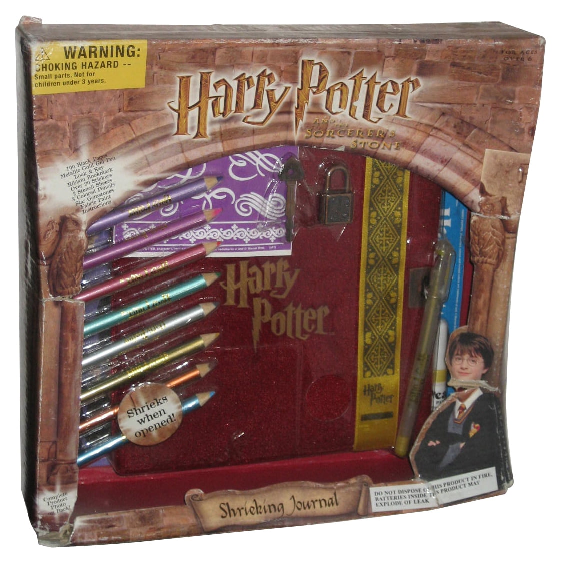 Harry Potter Shrieking Journal (2001) Flying Colors Toys Arts & Crafts