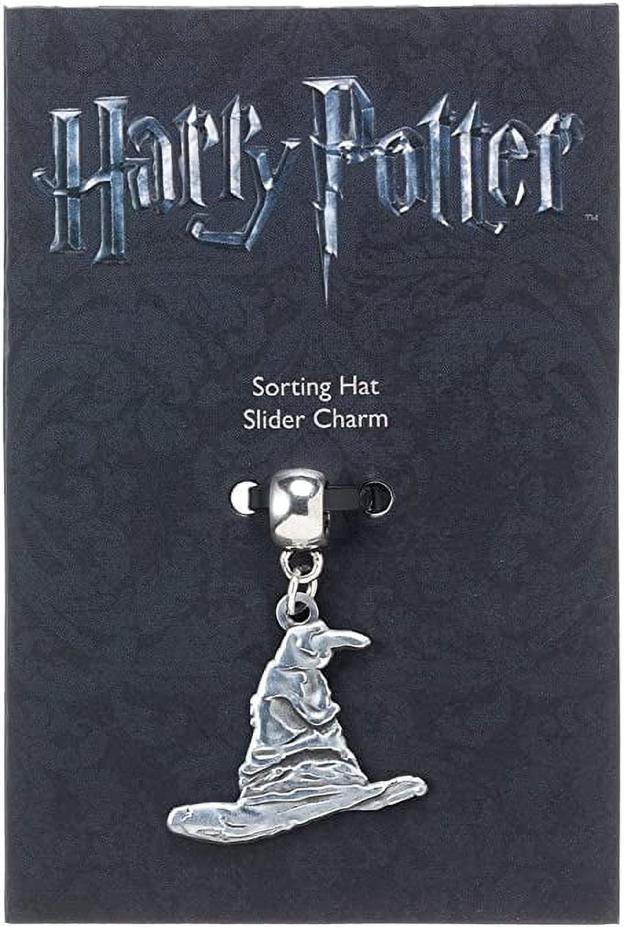 Harry Potter Silver Plated Sorting Hat Drop Slider Charm
