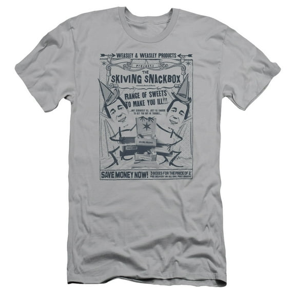 Harry Potter - Skiving Snackbox - Premium Slim Fit Short Sleeve Shirt - Small