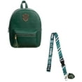 thumbnail image 1 of Harry Potter Slytherin 2-Pack Mini Backpack and Lanyard Set, 1 of 7