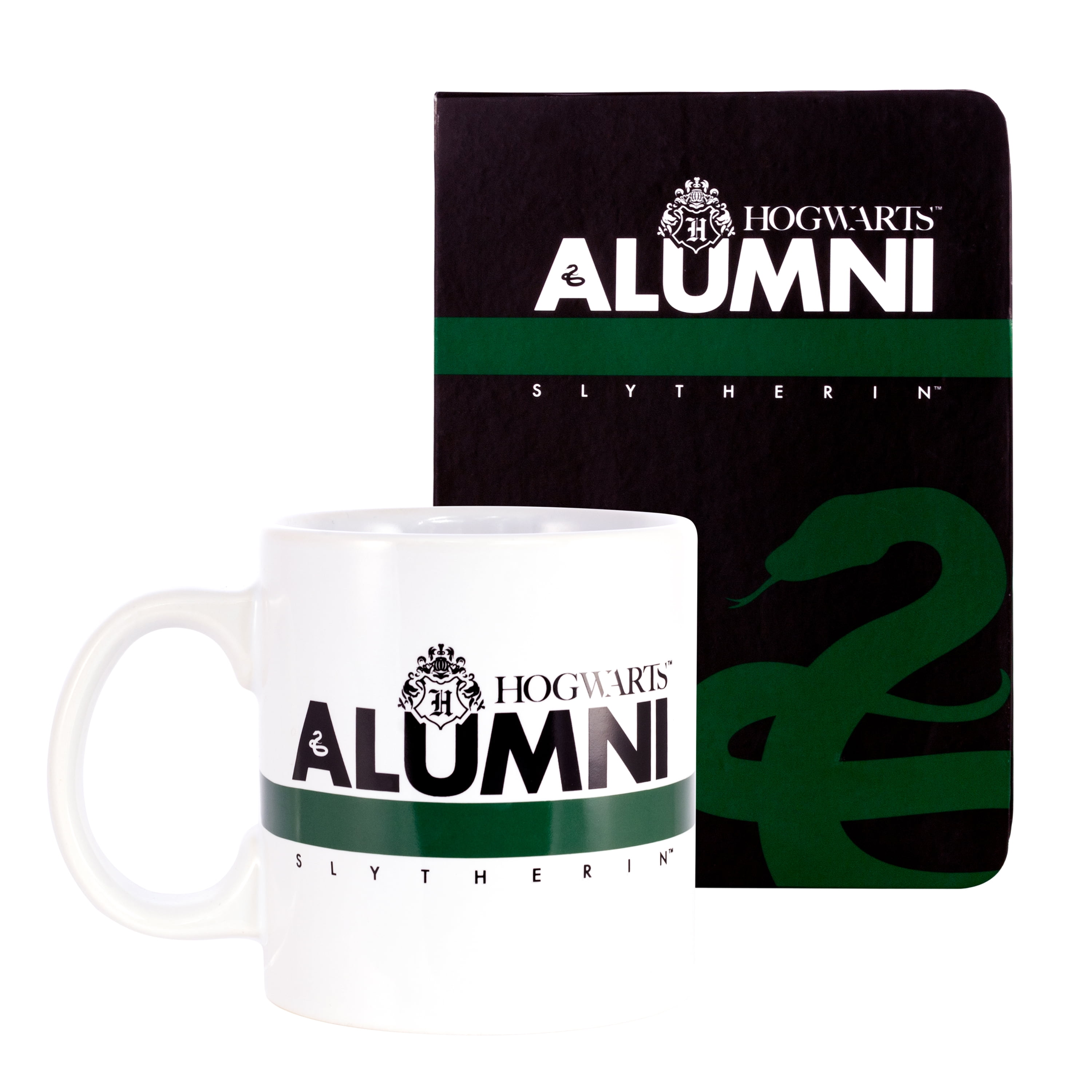 Harry Potter Slytherin Alumni Gift Set - Includes Journal and Ceramic Mug (20 oz)