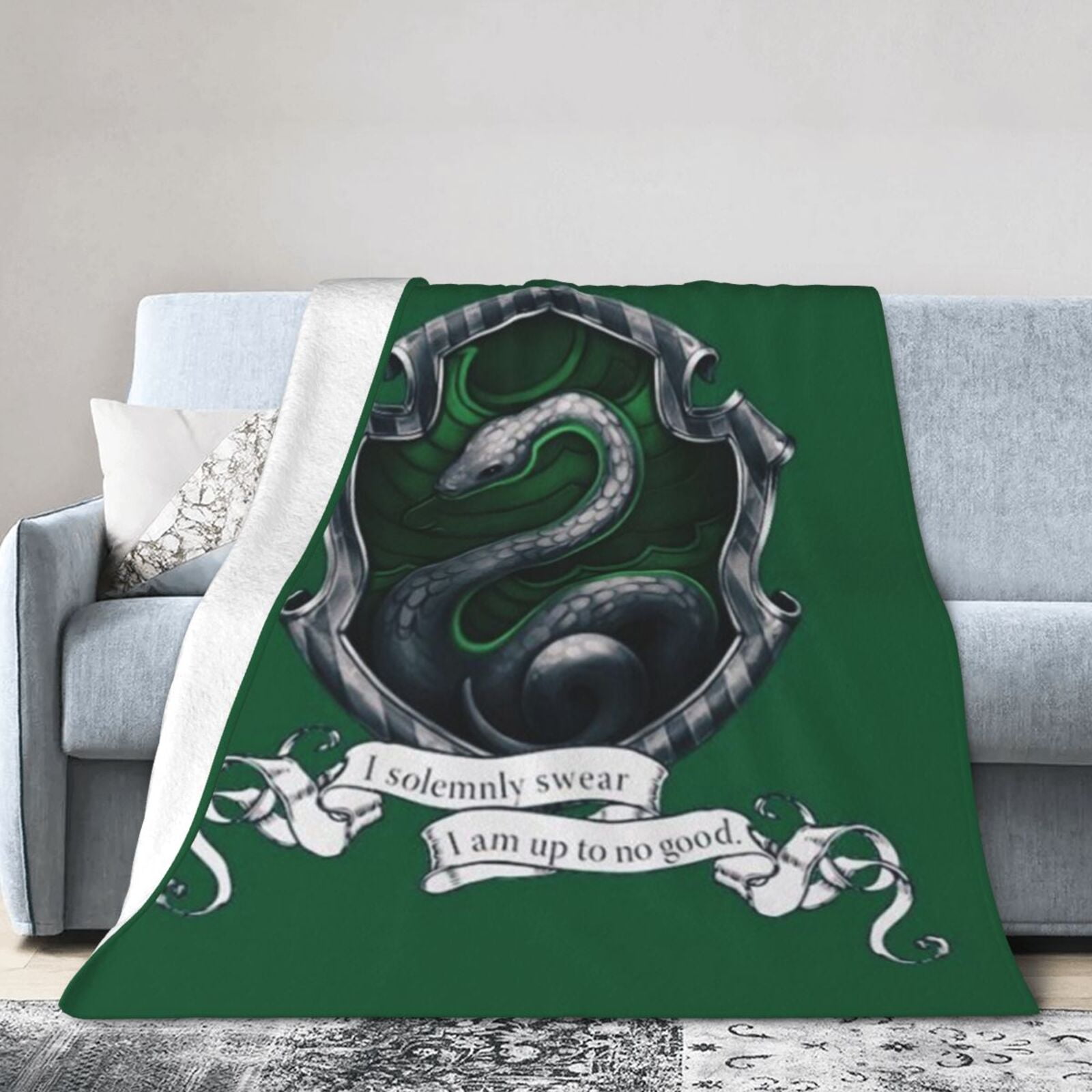 Slytherin tapestry throw hotsell