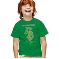 thumbnail image 1 of Harry Potter Slytherin By Any Means Kids T Shirt for Youth Boys and Girls, Kelly Green, X-Small, 1 of 5