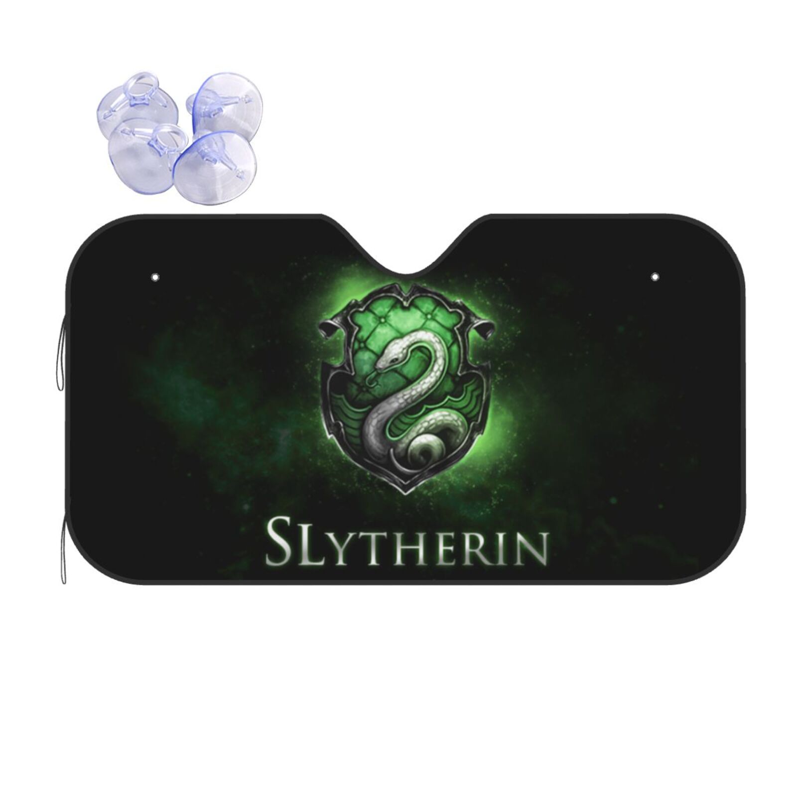 Harry Potter Slytherin Car Windshield Sun Shade Auto Front Window