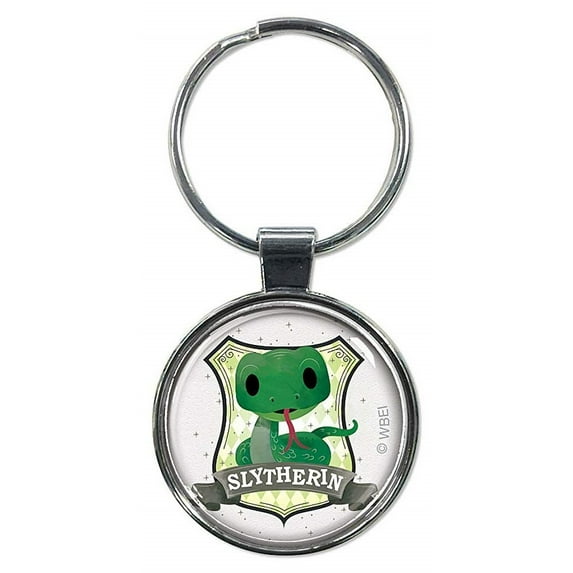 Harry Potter Charms II Slytherin Keychain