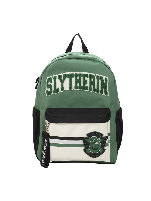 Harry Potter Slytherin Crest 16.5" Adult Green Backpack