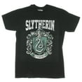 thumbnail image 1 of Harry Potter Slytherin Crest Mens Black T-Shirt (Meidum), 1 of 2