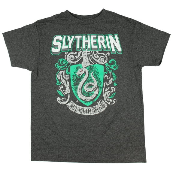 Harry Potter Slytherin Crest Youth T-Shirt Youth X-Large