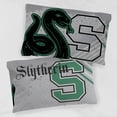 thumbnail image 1 of Harry Potter Slytherin Grey Microfiber 1 Pack Pillowcase, 1 of 3